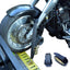 Correas amarre motocicleta 2 pzas 10klibra2x10pulg Cordura negro