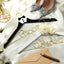 Colgador madera novia novio pajarita flor beige traje esmoquin