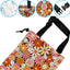 Bolsa basura coche diseño flores vintage para colgar