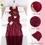 Mesa Estopilla Borgoña 17x108pulg para Bodas
