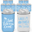 Fundas latas despedida soltera 12 pzas decoración playa