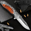 Cuchillo bolsillo retro plegable hombre bloqueo