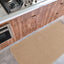 Alfombra antiderrap interior beige guijarro 2x3ft