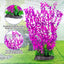 Plantas plásticas acuario decoración 20.4pulg 2uds