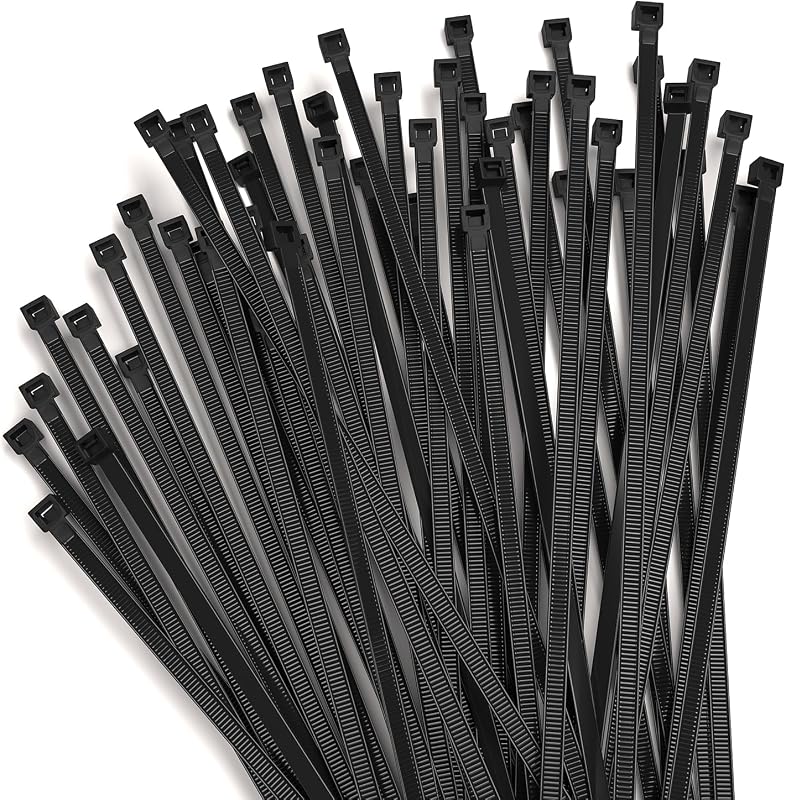 Bridas cables 0.19x14pulg 100uds resistentes 50lb correas nailon UV