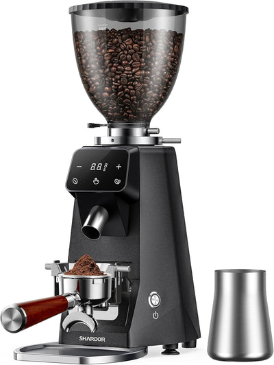 Máquina Espresso 20 Bar con Molinillo 64mm