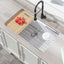 Fregadero cocina 33pulg arcilla refractaria