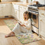 Tapete antifatiga cocina 24x71pulg color marrón