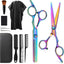 Kit 11 Pzas Tijeras Corte Pelo Acero Inox con Peine