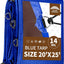 Lona resistente 20x25ft anillos D bordes reforzados 0.55"