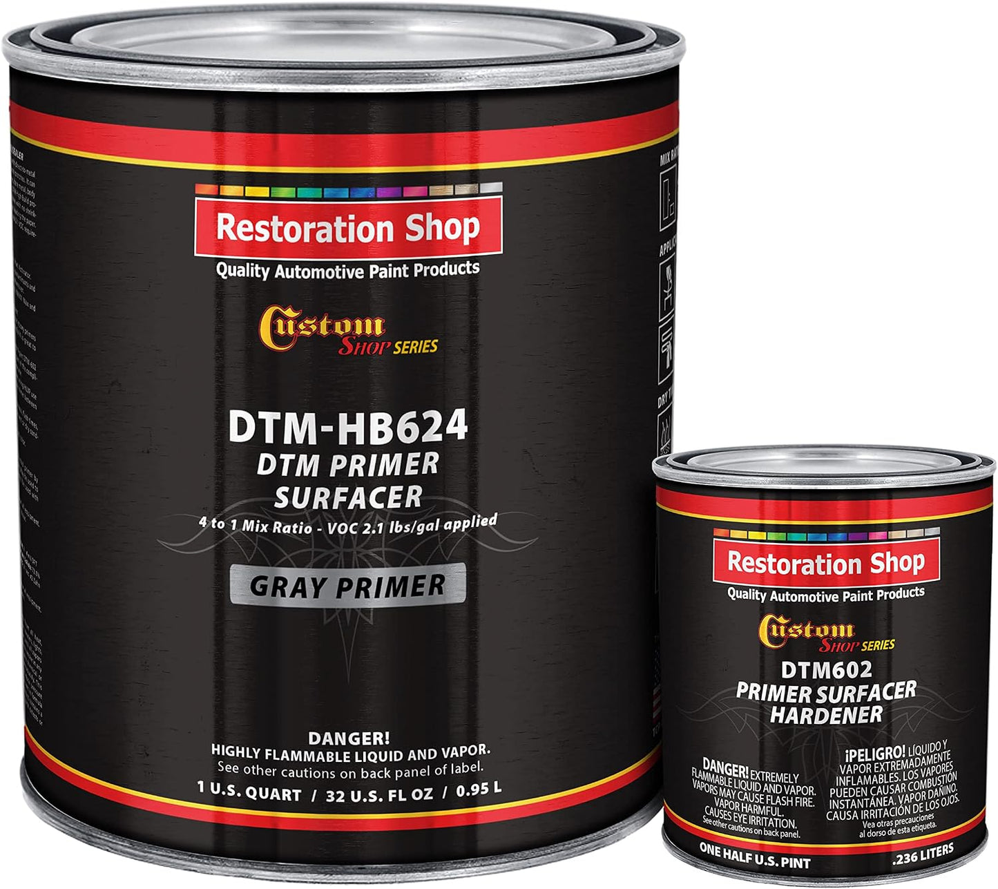 Imprimador uretano gris DTM 1.25qt automotriz