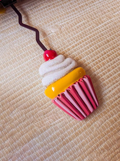Reloj pared cupcakes 16.5pulg multicolor