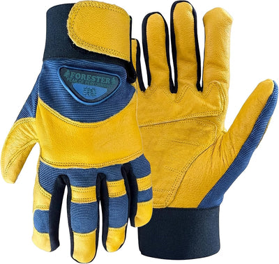 Guantes cuero trabajo agarre ergonómico hombre mujer