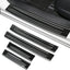 4 Protectores umbral puerta Mazda CX5 17-25 acero inox negro