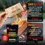 Pack 60 unidades fogata aire libre chimenea campamento