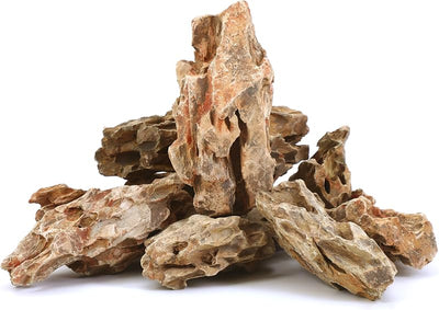 10 Rocas Acuario 2-4pulg Decoración Modelo Paisajismo