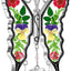 Atrapa luz campanilla cristal flores regalo mujer