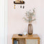 Soporte llaves pared con 8 ganchos madera rústica decorativo