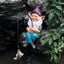 Estatua Gnomo Pescador 9.7" Decoración Jardín