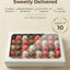 Cajas de galletas con ventana grandes para postres y regalos