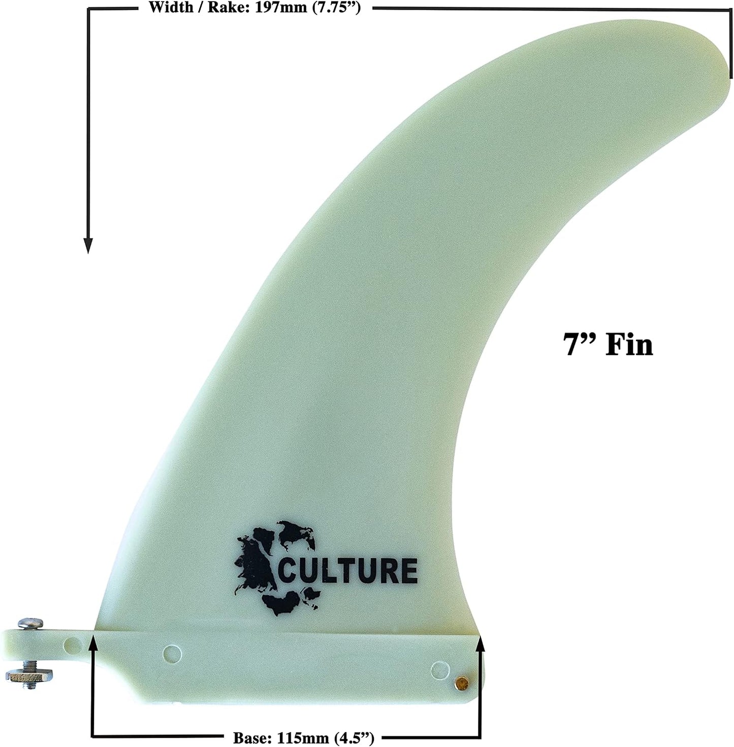Aletas tabla surf TFX compuesta 7-9pulg
