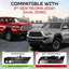 Anillos perilla climática Toyota Tacoma 2016-23 pack 3 negro