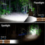 Linterna LED mini recargable camping ajustable brillo