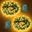 Tira luces Navidad exteriores 100 LED 33pies 8 modos