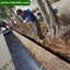 Barrera raíz 15ft x 18pulg 60mil protege aceras y paisajes