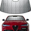 Parasol parabrisas Alfa Romeo Giulia 17-26 plateado/negro