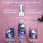 Set 3 velas gótica sin llama temporizador control remoto