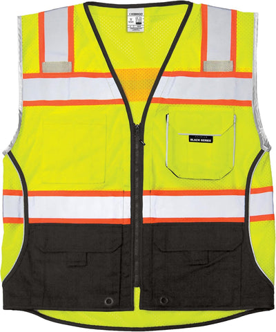 Chaleco unisex poliéster reflectante ANSI 107 R2