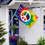 Bandera arcoíris poliéster 3x5ft doble cara decoración