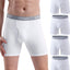 Calzoncillos bóxer algodón elástico para hombre pack 4