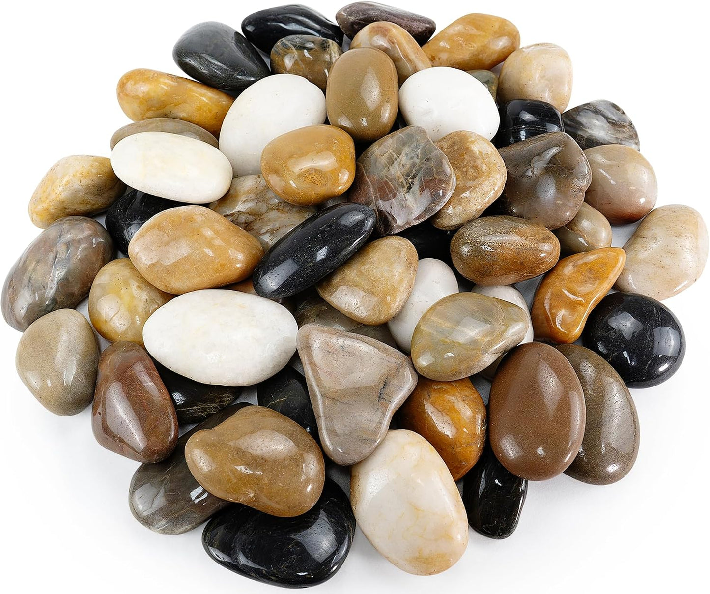 Rocas decorativas 2-3" coloridas para macetas 40lb