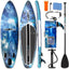 Tabla paddle inflable antiderrap con bolsa y bomba
