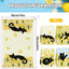 Set 4 Toallas Microfibra Limón Negro Gato Hogar Limpieza