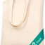 Bolsas lona 15x16pulg 100% algodón reutilizables con asas