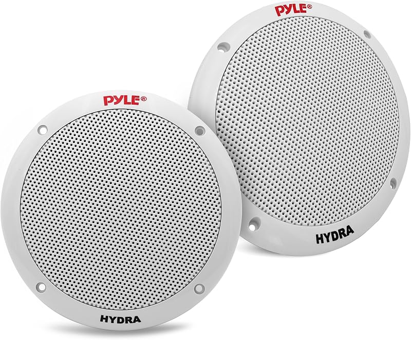 Altavoces marinos 6.5 pulg 2 vías 400W impermeables