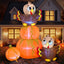 Calabaza inflable LED 6ft para patio jardín Halloween