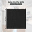 Paño cocina 100% algodón 12x12pulg set 4 ultra suave