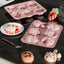 Paquete de 3 moldes de silicona de Pascua forma huevo zanahoria conejo 3D para chocolate dulces jabón gelatina decoración pastel