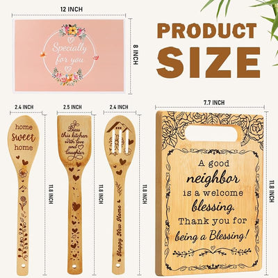 Regalo para vecinos set tablas de cortar