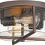 Lámpara techo metal isla cocina dormitorio pasillo bronce