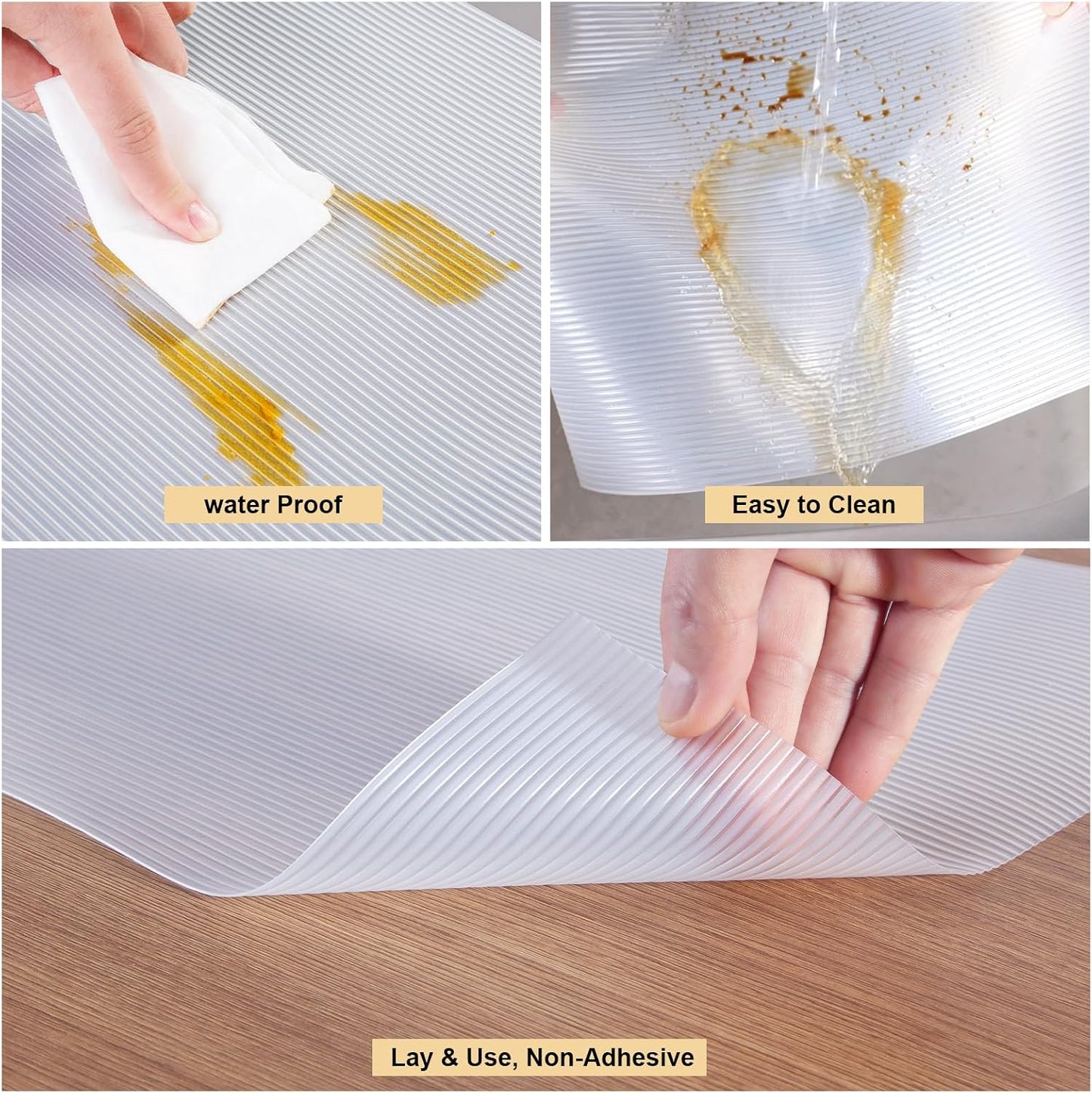 Forro antiderrap para estantes cocina 16x20"