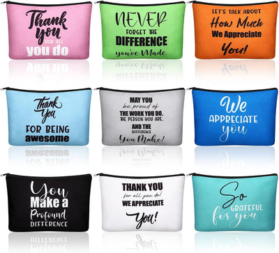 9 Pzas Bolsa Cosméticos Regalo Agradecimiento Mujer