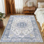 Alfombra sala 4x6ft lavable antiderrap lana sintética