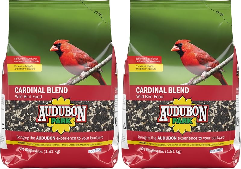 Alimento pájaros cardenales bolsa 4lb set 2