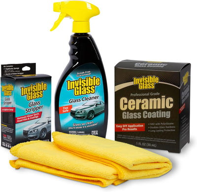 Kit cuidado vidrio 99017 con paños cerámica y limpiador
