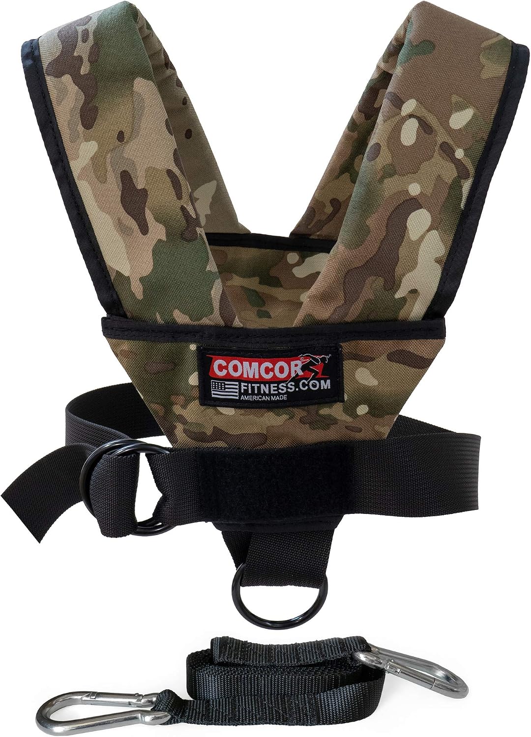 Arnés trineo adulto camuflaje hombros acolchados